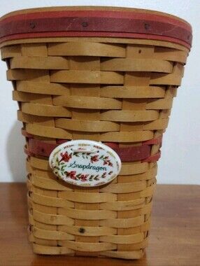 Longaberger Collectors Snapdragon Basket